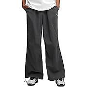 【ポイント48%還元】PUMA(プーマ)ワードローブ ESS オーバーサイズド パラシュート パンツ メンズ ダスキー グレー XLサイズ