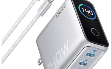 【8,990円】Anker Charger USB充電器 140W ケーブルセット