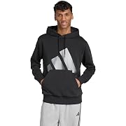 adidas(アディダス)ESS HLD スウェットパーカー メンズ ブラック Lサイズ