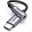 【45%OFF+5%OFF+ポイント5%】【実質836円（定期便743円）】 UGREEN ハイレゾ音質 USB C-3.5mm DAC搭載 イヤホン変換アダプター