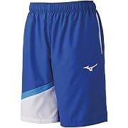 【ポイント70%還元】MIZUNO(ミズノ) トレーニングクロスハーフパンツ ユニセックス サーフブルー×ホワイト Mサイズ