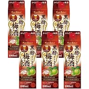 中埜酒造 國盛 黒酢梅酒 1000ml×6本