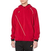 【ポイント17%還元】SSK(エスエスケイ) フリースジャケット 長袖パーカ(裏タフタ) メンズ レッド Mサイズ