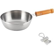 J-kitchens 食卓インテリア フライパン 深型 3層鋼 19cm 錆びにくく 焦げ付きにくい 行平鍋 ガス IH対応