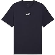 【ポイント22%還元】PUMA(プーマ) ESS Small No.1 Logo センタード Tシャツ メンズ ブラック Mサイズ