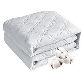 【20%OFF+30%ポイント！】LuckinSleep 敷きパッド シングル オーガニックコットン100% 四層構造 100x200cmが2,864円（実質1,790円）送料無料