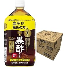 【40%OFF】【2,434円（定期便2,312円）】 ミツカン 特定保健用食品 マインズ 毎飲酢 黒酢ドリンク 1000ml×6本