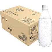 【5%OFF】by Amazon スパークリング強炭酸水 プレーン ラベルレス 500ml×24本