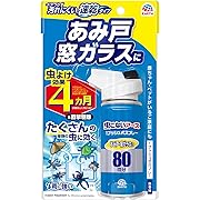 【ポイント27%還元】虫こないアース 1プッシュ式スプレー あみ戸・窓ガラスに 80回分