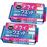 エリエール キレキラ! ワイパー ドライ×ウエットシート 64枚(16枚ｘ4P)