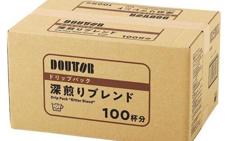 【3,039円】ドトールコーヒー ドリップパック 深煎りブレンド 100袋入