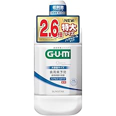 【プライム感謝祭】【42%OFF】【830円（定期便747円）】 GUM デンタルリンス ノンアルコールタイプ 特大サイズ 1300ml