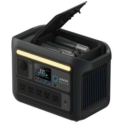 【24時まで】Anker Solix C800 Plus Portable Power Station(768Wh) 充電式ライト付きモデル 送料込42,800円