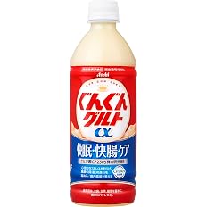 【43%OFF】【訳あり】【1,698円】 アサヒ飲料 機能性表示食品 ぐんぐんグルトα 快眠・快腸ケア 500ml×24本