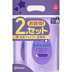 【47%OFF】【767円（定期便690円）】 ジョンソンベビー すやすやタイム ベビー全身シャンプー 泡タイプ 詰替用 350ml×2個