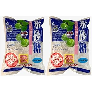 【44%OFF】【898円】 鳳氷糖 ばら印 氷砂糖 CRYSTAL SUGAR 果実酒用 500g×2袋