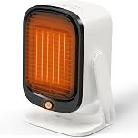 【プライム感謝祭】【62%OFF+30%OFF】【2,576円】 NEXI 人感センサー付 600W 2秒速暖 2段階温風 2～12Hタイマー セラミックヒーター