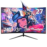 Z Z-Edge 湾曲パネル採用 240Hz 27インチゲーミングディスプレイが12,861円送料無料