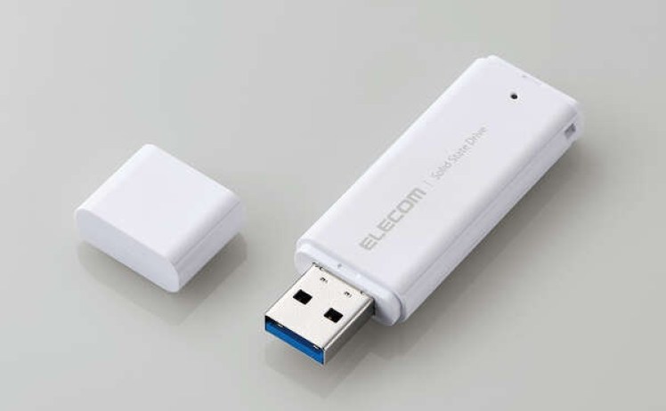 【8,980円】ELECOM ポータブルSSD USB3.2(Gen1) 500GB