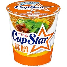【58%OFF】【1,283円】 サッポロ一番 カップスター 味噌 78g×12個