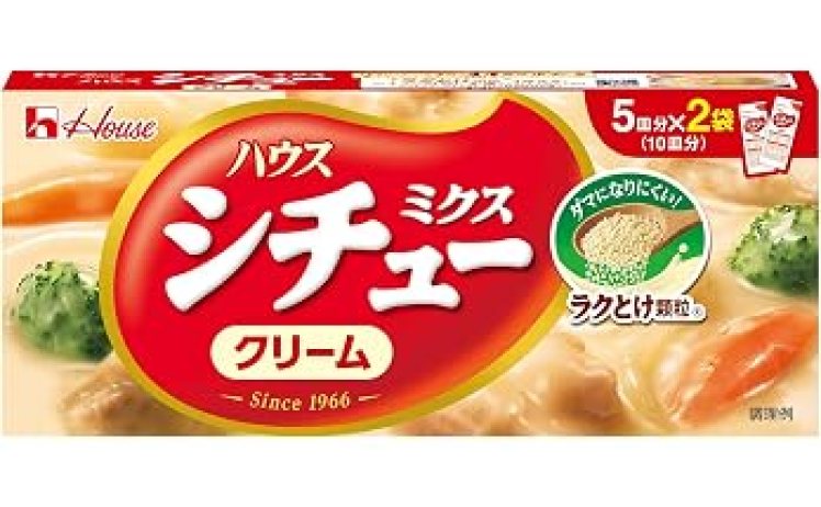【216円】ハウス シチューミクス クリーム 170g