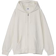 【ポイント44%還元】HELLY HANSEN(ヘリーハンセン) ワンポイントロゴフルジップスウェットフーディ メンズ アイボリー Mサイズ