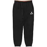 【ポイント16%還元】Converse(コンバース) CV KNIT FLEECE PANTS メンズ ブラック Lサイズ