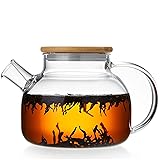 【期間限定セール】POKALOTEA ガラス急須ティーポット1,000mlが2,384円