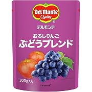 キッコーマン食品 おろしりんごぶどうブレンド 300g×20本