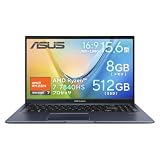 【Amazon.co.jp限定】 ASUS Vivobook 15 M1502XA  M1502XA-R785W － 15.6インチ AMD Ryzen 7 7840HS/8GB/512GB SSD搭載モデルが69,800円送料無料