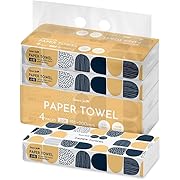 【5%OFF】アイリスプラザ(IRIS PLAZA) ペーパータオル 200枚×4パック 小判