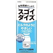 スゴイダイズ 大塚食品 ミルクのようにやさしいミルク味 200ml×24本