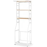 J-kitchens 伸縮ラック ナチュラル 50奥行き x 58幅 x 180高さ cm