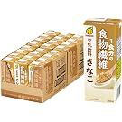 【44%OFF+10%OFF】【1,539円（定期便1,453円）】 マルサン 1食分の食物繊維 豆乳飲料 きなこ 200ml×24本