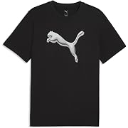 PUMA(プーマ) カジュアルGRAPHIC キャット ロゴ Tシャツ メンズ ブラック Sサイズ