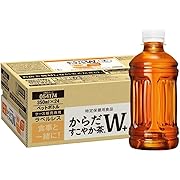 【20%OFF】[トクホ] からだすこやか茶W+ 350ml PET ラベルレス ×24本