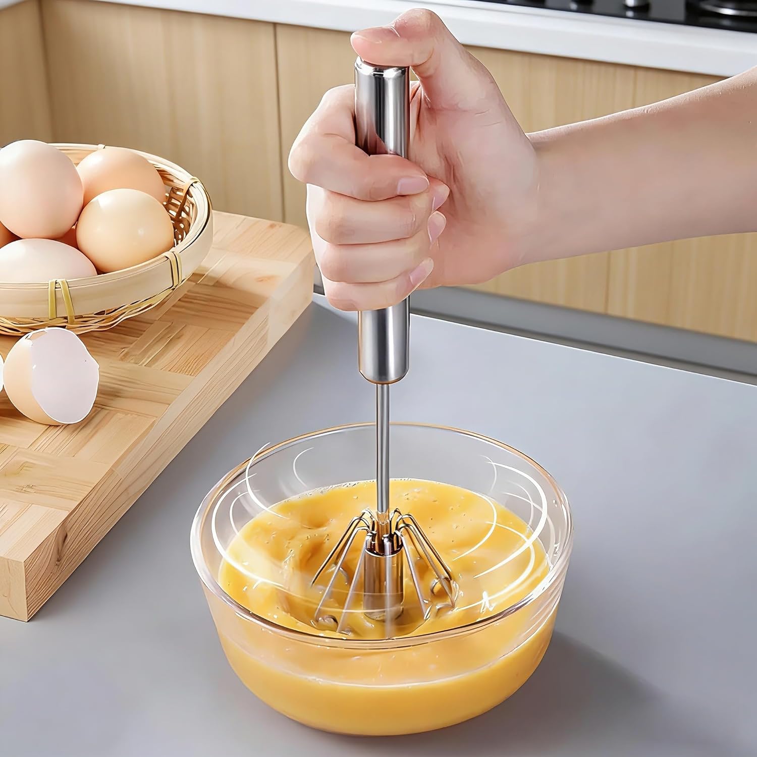 【187円】 Amazon Haul ステンレススチール 半自動泡立て器 【送料無料】