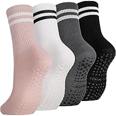 【67%OFF+ポイント15%】【実質284円】 girldate レディース 滑り止め ヨガソックス 4足セット