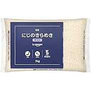 by Amazon 国産 にじのきらめき 無洗米 5kg