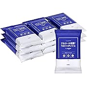 【15%OFF】by Amazon アルコール 除菌 ウェットティッシュ 400枚(40枚×10パック)