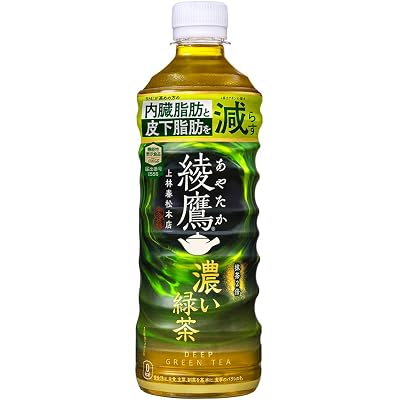 【30%OFF】【機能性表示食品】Coca-Cola 綾鷹 濃い緑茶 525ml PET×24本 送料込1,489円(62.0円/本)【内臓脂肪と皮下脂肪をWで減らす】