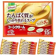 味の素 クノール たんぱく質がしっかり摂れるスープ コーンクリーム スティック 15本