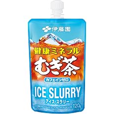 【74%OFF】【891円】 伊藤園 健康ミネラルむぎ茶 アイススラリー パウチ 120g×16本