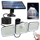 【45%OFF！】Gleazon 分離型 ソーラーライト 屋外 超高輝度 321LEDs 3000LM センサーライトが1,919円