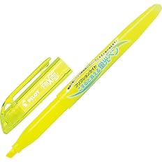 【45%OFF】【72円】 Pilot こすると消える蛍光ペン フリクションライト イエロー
