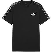 【ポイント43%還元】PUMA(プーマ) カジュアルESS TAPE Tシャツ メンズ ブラック Mサイズ