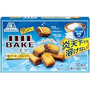 森永製菓 ベイク 塩クッキーショコラ 10粒×10個