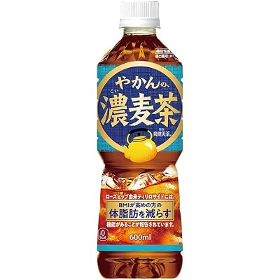【43%OFF】【対象者限定】やかんの濃麦茶 from 爽健美茶 600ml×24本 実質1,376円(57.3円/本)