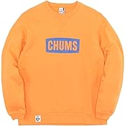 【ポイント52%還元】CHUMS(チャムス) トレーナー CHUMS Logo Crew Top LP メンズ オレンジ Mサイズ
