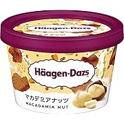 [冷凍] ハーゲンダッツジャパン ミニカップ マカデミアナッツ 110ml×6個